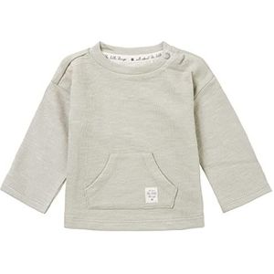 Noppies Baby Unisex Baby Tee Moody T-shirt met lange mouwen, Willow Grey-N044, 56, Willow Grey - N044, 56 cm