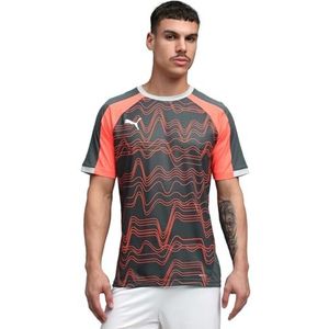 PUMA - IndividualLIGA - Voetbalshirt - Grijs/Rood/Wit
