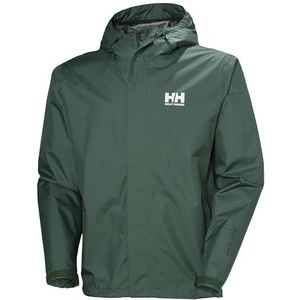 Helly Hansen - Seven J - Regenjas - Groen - Waterdicht en Ademend