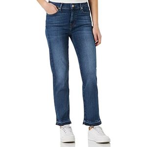 7 For All Mankind The Straight Crop Jeans voor dames, lichtblauw, 32