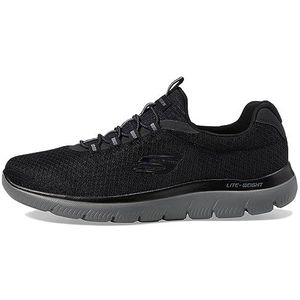 Skechers Heren 52811W-BKCC_45 Lage Sneakers, Zwart, 10 UK