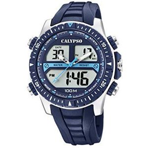Calypso Watches K5773/2 Analoog-digitaal kwartshorloge met plastic armband