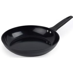 Koekenpan - Zwart - Aluminium - Geschikt voor Inductie