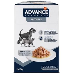 Advance Veterinary Diet Dog/cat Recovery hondenvoer, 11 x 100 g