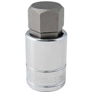 Titan 15667 1/2-inch aandrijving x 13/16-inch zeskantige bit-socket