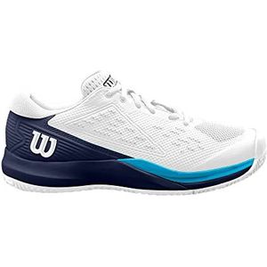 Wilson Rush Pro Ace tennisschoen voor heren, wit/peacoat/levendig blauw, 48 EU