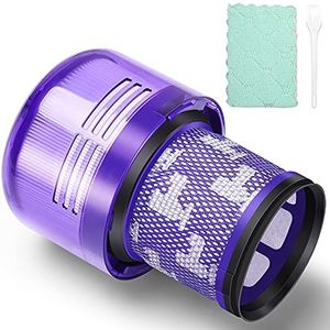 Morpilot Filter voor Dyson V11 SV14 Serie, Wasbare Filter Compatibel met Dyson Absolute Animal Fluffy Torque Drive Total Clean, Vervang # DY-970013-02 & 97001302, 1 st.
