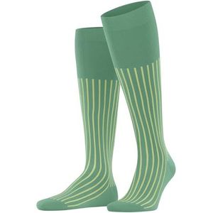 FALKE - Heren Shadow - Kniekousen - Turkoois Ocean Green - Katoen, 1 Paar, Maat 39-40