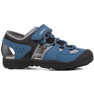 Geox J Vaniett Boy A Sandalen voor jongens, Lt Blue Black, 24 EU