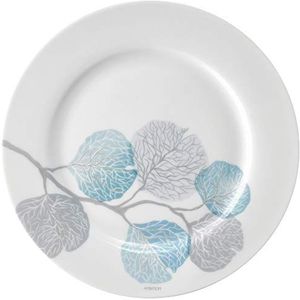 AMBITION Dessertbord Leaves 19 cm gehard glas servies taartbord bord bord modern stapelbaar