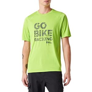 Jack Wolfskin Morobbia T-shirt, fris groen, M heren, Groen, M