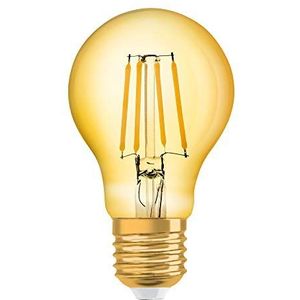 OSRAM LED lamp | Lampvoet: E27 | Warm wit | 2400 K | 4 W | Vintage 1906 LED [Energie-efficiëntieklasse F]