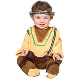 Kostuum voor Baby Indiaan maat 12 tot 24 maanden