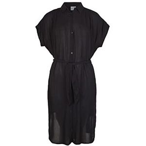O'NEILL Cali Beach Shirt Dames Jurk 19010 Black out, Regular, 19010 Zwart, XS/S