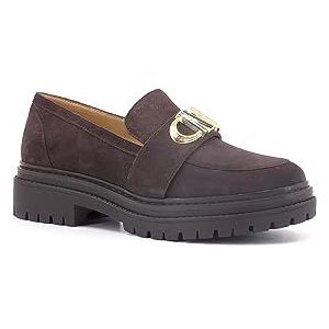 Michael Kors - Parker Suede Loafer - Bruin - Mocassin