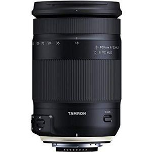 Tamron 18-400mm F/3.5-6.3 DI-II VC HLD alles-in-één zoom voor Nikon APS-C digitale spiegelreflexcamera's (6 jaar beperkte Amerikaanse garantie) zwart