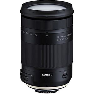 Tamron 18-400mm F/3.5-6.3 DI-II VC HLD alles-in-één zoom voor Nikon APS-C digitale spiegelreflexcamera's (6 jaar beperkte Amerikaanse garantie) zwart