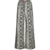 Jack & Jones - Jxgelly Tokyo Cord HW Pant PNT Noos - Ribbroek - Beige