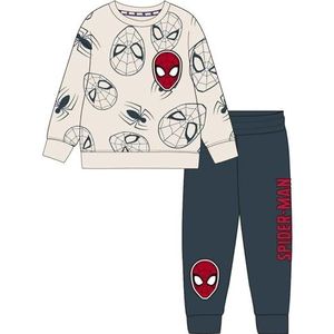 Spiderman katoenen trainingspak voor kinderen, comfortabele en zachte set voor dagelijks gebruik, Spiderman-sportkleding