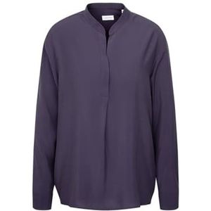 Seidensticker - Damesblouse - Donkerblauw - Regular Fit