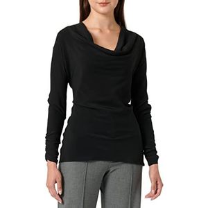 PINKO Dames Dante Blusa Crêpe DE Chine DI Blouse, zwart (zwart limousine Z99), 38 cm, zwart (zwart limousine Z99), 38