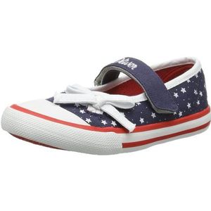 s.Oliver Casual 5-5-32604-22 meisjes ballerina's, Blauw Navy 805, 26 EU