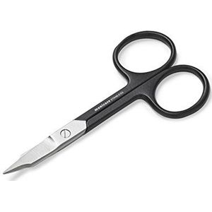 Manicare Zwarte nagelschaar, precisiemessen, hoogwaardig chirurgisch Japans roestvrij staal, thuis en professioneel trimmen van nagels, langdurige scherpe schaar voor manicure en pedicure