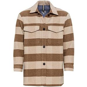 Camel Active Womenswear Indoor Jacket voor dames, Caramell., 34