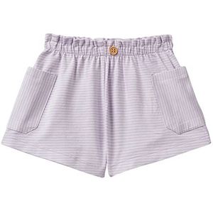 United Colors of Benetton Bermuda 3QZGA9004 shorts, gestreept, 922, 68 meisjes, glicine fantasia gestreept 922