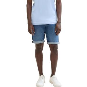 TOM TAILOR Bermuda voor heren, 10118 - Used Light Stone Blue Denim, 28