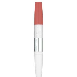 Maybelline New York - SuperStay 24H Lipstick - 640 Nude Pink - Nude - Langhoudende Glanzende Lippenstift - Vloeibare nude lippenstift die tot 24 uur blijft zitten - 9 ml