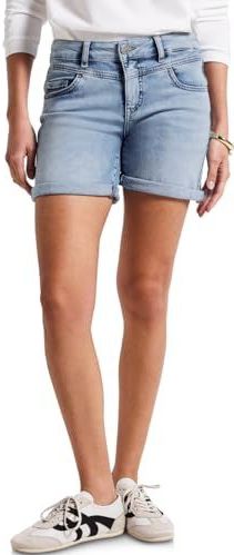 Street One - Studio F379471 - Jeansshort - Lichtblauw - Casual Pasvorm