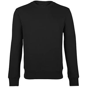 HRM Unisex Sweater, Zwart, Maat L I Premium Sweatshirt Voor Vrouwen & Mannen Wasbaar tot 60°C I Basic Sweater I Trui voor Vrouwen & Mannen I Werkkleding I Hoogwaardige & Duurzame Kleding