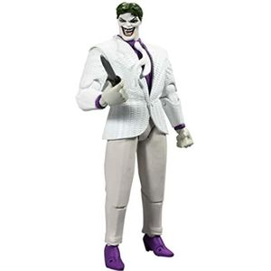 McFarlane Speelgoed, 7 inch DC Dark Knight retourneert de Joker-actiefiguur met 22 bewegende delen, verzamelbare DC-figuur met unieke verzamelbare karakterkaart - vanaf 12 jaar