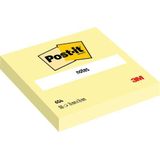 Post-it Notes Canarie geel, 12 stuks, 100 vellen per pad, 76 mm x 76 mm, gele kleur - zelfklevende notities voor notities, takenlijsten en herinneringen