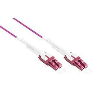 Good Connections OM4 LWL kabel - DUPLEX - stekker LC naar LC - UNIBOOT - Multimode 50/125-1/10/40/100 Gigabit Ethernet - lichtgolfgeleider, glasvezelkabel, patchkabel - 30 m
