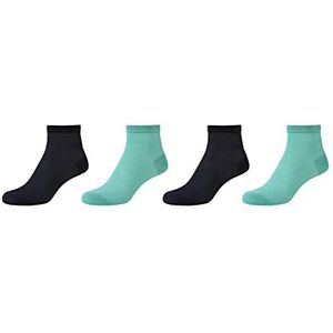 s.Oliver Socks Dames Online Women Originals Organic Mesh Enkle 4-pack sokken, veldspar, 39/42, Veldbesparend., 39 EU