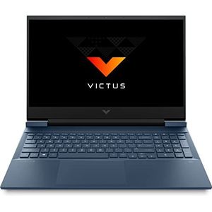 HP Victus 16-e0084ns Gaming-laptop, 40,6 cm (16,1 inch), Full HD, AMD Ryzen 5-5600H, 8GB RAM, 512GB SSD, NVIDIA GTX 1650 4GB, 144Hz, Windows 11 Home, blauw indigo