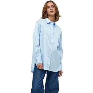 Minus Dames Evana Shirt, Lichtblauw, 32 NL