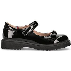 Tommy Hilfiger Zahira Schooluniform Schoenen, zwart, 28 EU, Zwart, 28 EU