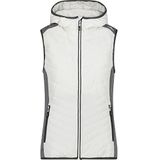 Cmp Hybrid Fix Hood 32h2036 Vest Wit Vrouw
