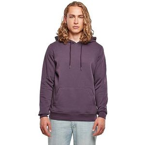 Build Your Brand Heavy Hoody met capuchon voor heren, Paars licht, L