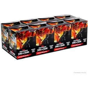 WizKids Dungeons and Dragons Icons of the Realms Fangs and Talons Booster Brick (8) Minis, DnD Miniaturen