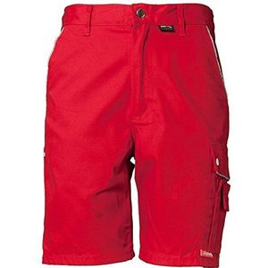 Planam 2177044 anvas 320 Shorts, rood/rood, maat S