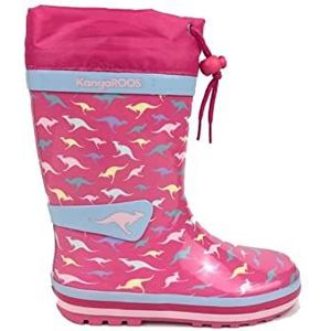 KangaROOS K-Rain rubberlaarzen, Fandango roze/Kangaroo, 27 EU