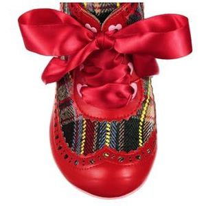 Irregular Choice Bonnie Bootie Fashion Boot voor dames, Rood, 42 EU