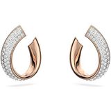 Swarovski - Exist - Ringoorbellen - Wit - Roségoudkleurige Toplaag
