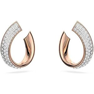 Swarovski - Exist - Ringoorbellen - Wit - Roségoudkleurige Toplaag
