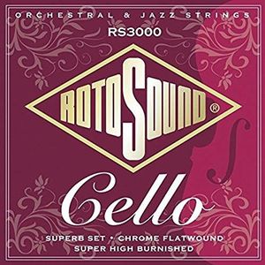 Rotosound snaren voor cello, cello professionele set medium RS3000