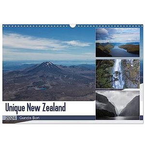 Unique New Zealand (Wall Calendar 2024 DIN A3 landscape), CALVENDO 12 Month Wall Calendar: New Zealand's amazing landscapes, captured in various lighting moods, will accompany you through the year